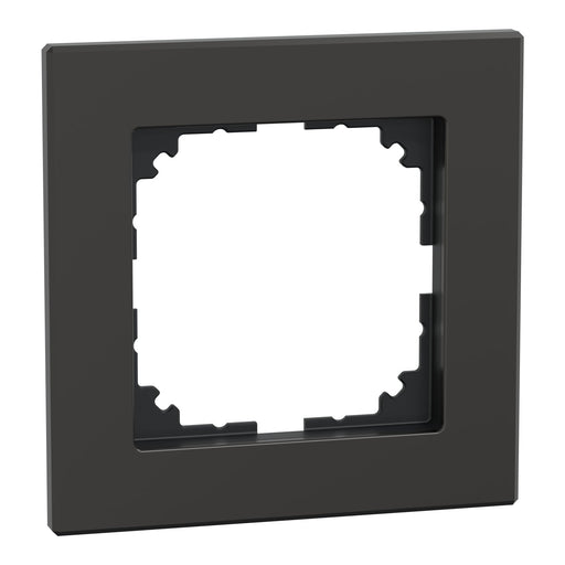 Merten - Abdeckrahmen Metallrahmen 1f.rho/gr 475114