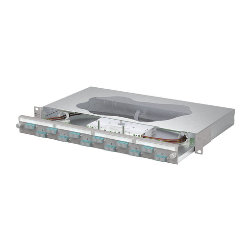 Metz Connect - Patchpanel LWL Patchfeld splice 150465BA12-F 12xSC-D OM3