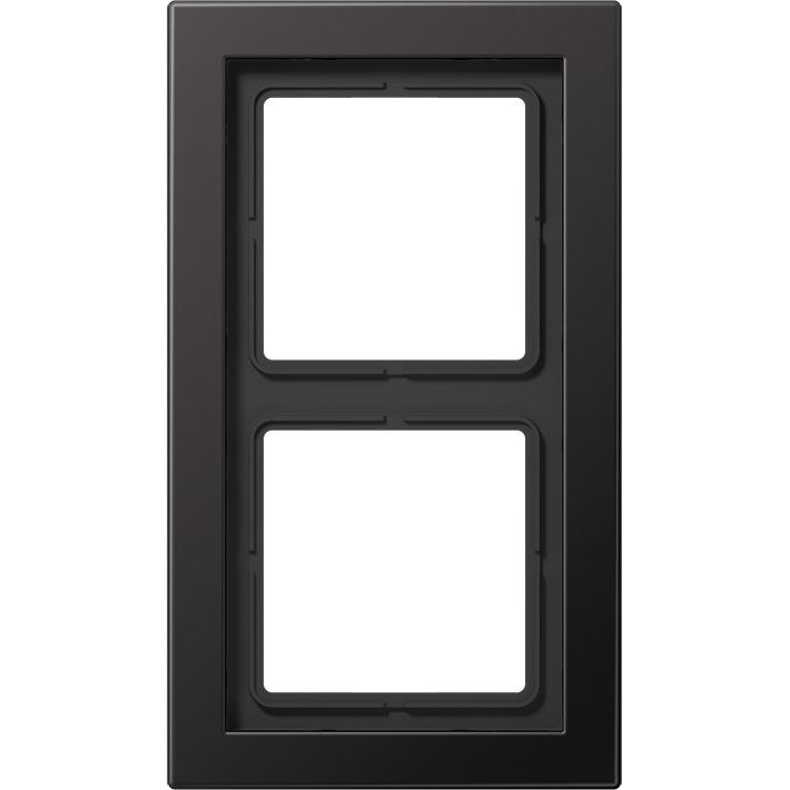 Jung - Abdeckrahmen Rahmen 2-fach ALD 2982 D waage/senkrecht