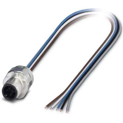 Phoenix Contact - Rundsteckverbinder, feldkonfektionierbar (Industriesteckverbinder) Einbausteckverbinder SACC-EC-MS- #1520068 Sensor-/Aktor-Wandd.