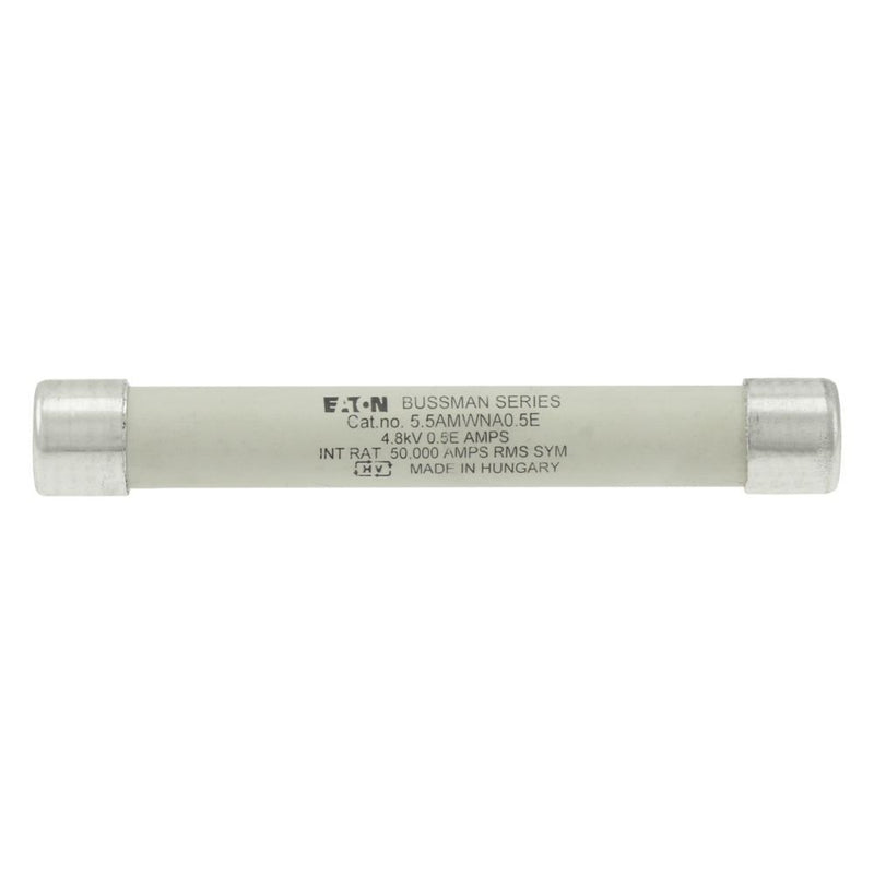Eaton - Mittel-/Hochspannungssicherung VT-Sicherungseinsatz 5.5AMWNA0.5E 0.5 A, AC 5.5 kV − 10 Stück