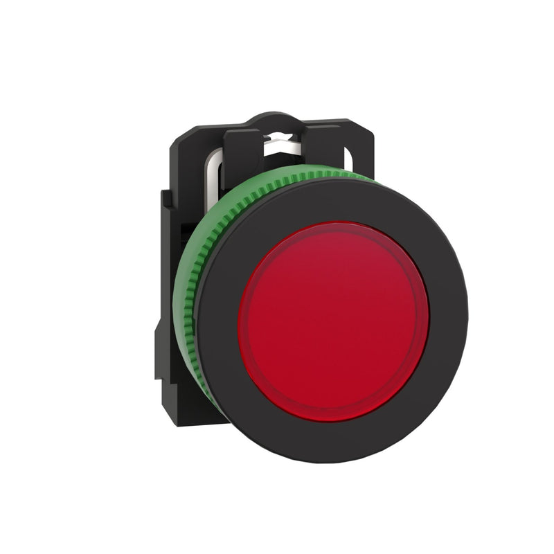 Schneider Electric - Leuchtmelder, Komplettgerät Leuchtmelder XB5FVB4 rt,30mm,24V,IP69K
