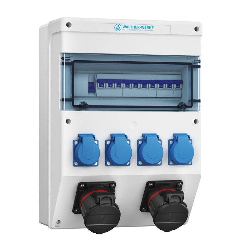 Walther Werke - CEE-Steckdosen-Kombination (IEC 60309) Steckdosenkombination 6820204N