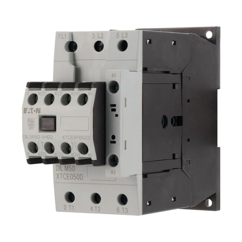 Eaton - Leistungsschütz zum Schalten von Wechselstrom Leistungsschütz DILM50-22 #277870 22kW/400V,AC(230V50
