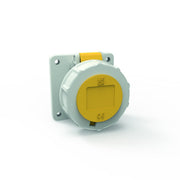 Bals Elektrotech - CEE-Anbausteckdose (IEC 60309) Anbausteckdose gerade 137331 16A 3p 110V 4h IP67 − 10 Stück