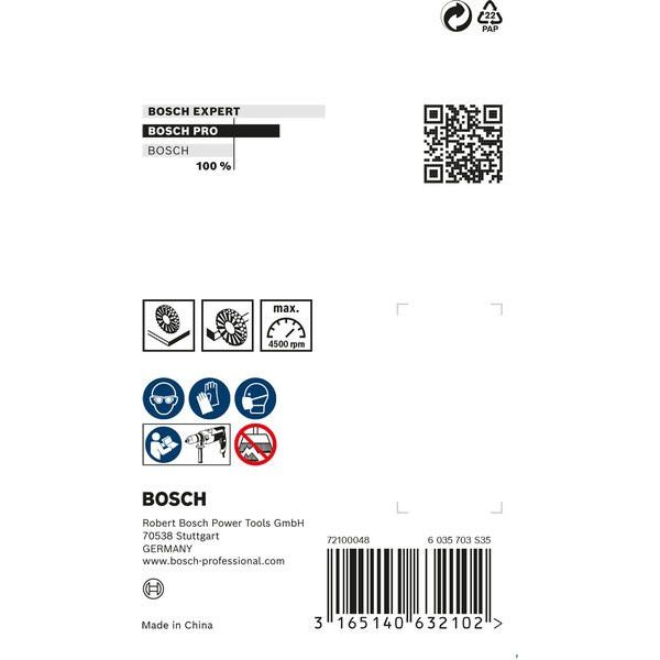 Bosch - Rotierende Drahtbürste PRO Wood Clean 2608622130 Scheibenbürste 80 x