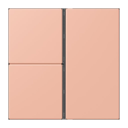 Jung - Abdeckung/Bedienelement für Installationsschalterprogramme Tastensatz 3fach LC 403 TSA 231 rose clair
