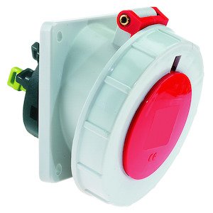 Bals Elektrotech - CEE-Anbausteckdose (IEC 60309) Anbausteckdose geneigt 32A 12928 5p 400V 6h IP67