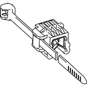 HellermannTyton - Kabelbinder Befestigungsbinder T50ROSEC24-MC5-BK-D1 − 500 Stück