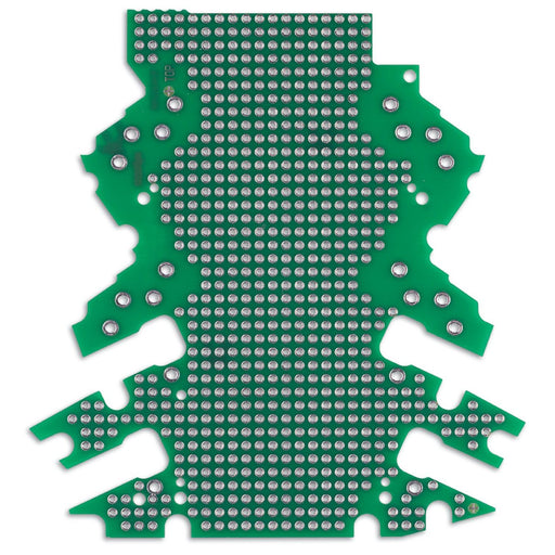WAGO - Elektronik-Leergehäuse Lochrasterplatine 2857-191/3140-000 2-2-Anschlussebenen − 5 Stück