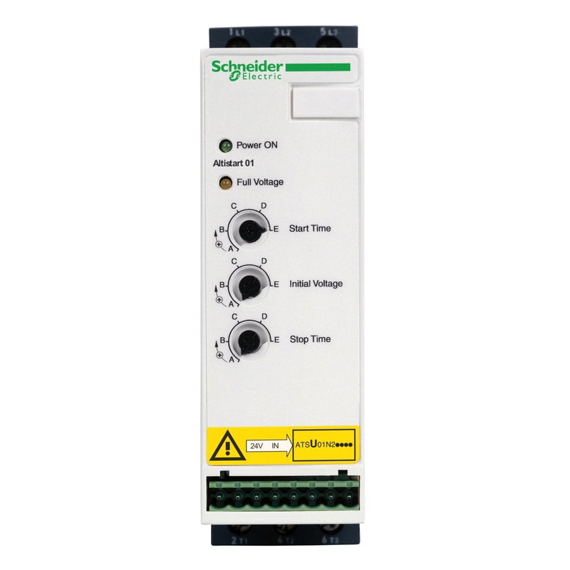 Schneider Electric - Sanftstarter Sanftanlasser ATSU01N222LT 22A 3x200-480V − 1 Stück