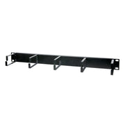 Metz Connect - Kabelführung für Gehäuse/Schränke Rangierfeld 19 Zoll 130894-03-29-E 1HE 75mm schwarz − 1 Stück
