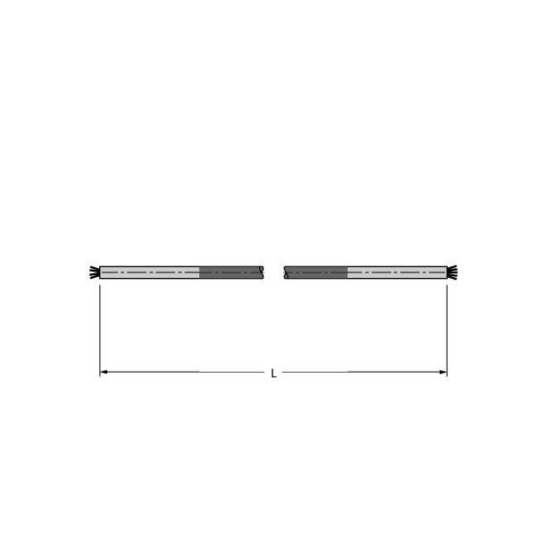 Turck - Rundsteckverbinder, feldkonfektionierbar (Industriesteckverbinder) Busleitung für CAN CABLE 5711-500M (DeviceNet, CANopen)