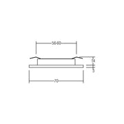 Brumberg Leuchten - Downlight/Strahler/Flutlicht LED-Einbaudownlight 12V 12027083