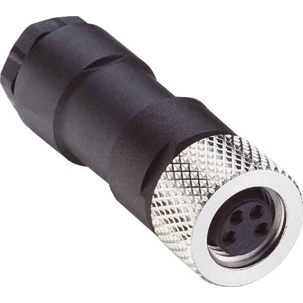 Belden - Rundsteckverbinder, feldkonfektionierbar (Industriesteckverbinder) Stecker m.Schraubver.,ger. RKMC 3 3pol.,M8 − 10 Stück
