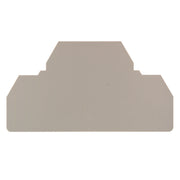 Weidmüller - Abschluss- und Zwischenplatte für Reihenklemme Abschlussplatte ZAP/TW ZDK2.5 79x1,5x43mm
