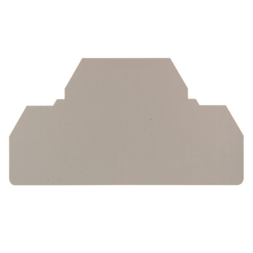 Weidmüller - Abschluss- und Zwischenplatte für Reihenklemme Abschlussplatte ZAP/TW ZDK2.5 79x1,5x43mm
