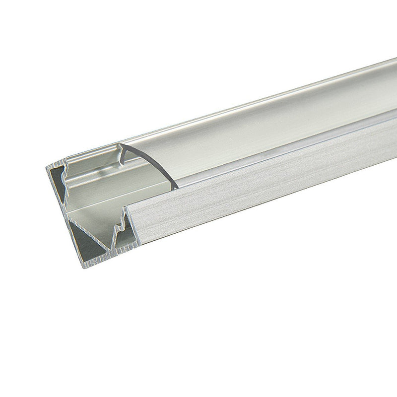 Nobile - Zubehör/Ersatzteile für Lichtschlauch/-band Alu Eck-Profil 2m 5011146806 Abdeckung transp. − 1 Stück