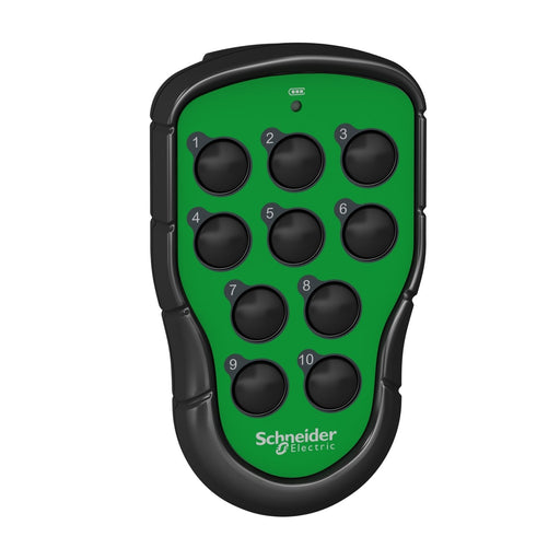 Schneider Electric - Zubehör/Ersatzteile für Befehlsgeräte Sender Pocket, 10 Tasten ZART10 einstufig, 2,4 GHz