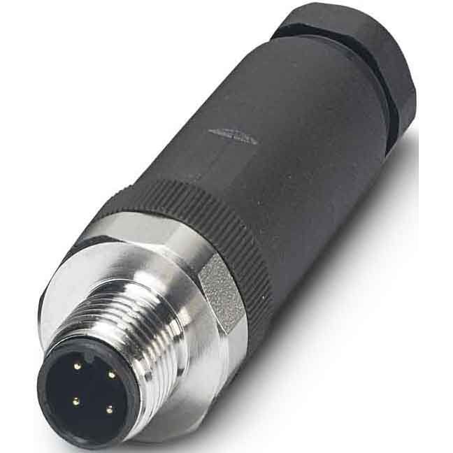 Phoenix Contact - Rundsteckverbinder, feldkonfektionierbar (Industriesteckverbinder) Sensor-/Aktor-Stecker SACC-M12MS- #1553174