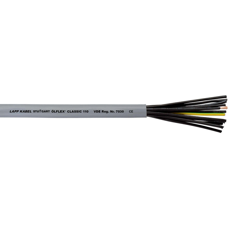 Lapp Kabel&Leitung - Energiekabel < 1 kV, für ortsveränderlichen Einsatz ÖLFLEX CLASSIC 110 10G1 1119210/500 − 500 Meter