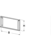 Niedax - Endstück für Kabelleiter GFK-Enddeckel ULKE 100.300 100x300mm