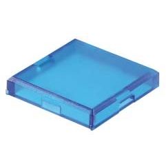 Schlegel - Tastenplatte für Befehls- und Meldegeräte Taste blau   4-f T25FBL blau, flach − 10 Stück by Schlegel

