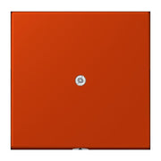 Jung - Einsatz/Abdeckung für Kommunikationstechnik Leitungsauslass m. Zugent. LC 990 A 244 rouge vermillon 59