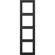 Jung - Abdeckrahmen Rahmen 4-fach AL 2984 D waage/senkrecht