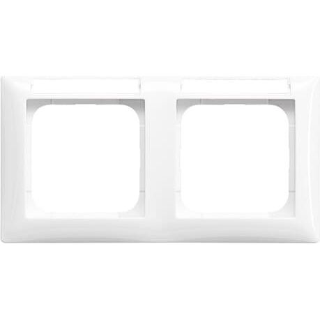 Busch-Jaeger - Abdeckrahmen Rahmen 2-fach 1732 NS-914 alpinweiß − 1 Stück by Busch-Jaeger
