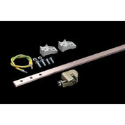 Rittal - Erdungsschiene für Verteiler Erdungsschiene DK 7547.000(VE1Satz) Cu, Länge 1800mm − 1 Stück