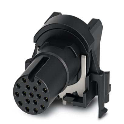 Phoenix Contact - Rundsteckverbinder, feldkonfektionierbar (Industriesteckverbinder) Einbausteckverbinder SACC-CI-M12F#1424201 − 20 Stück