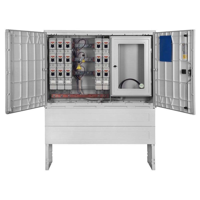 GSAB Elektrotechnik - Zähler-Komplettschrank Wandlermessung 02.W630.E3A2 eon Bayern 630A