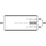 HellermannTyton - Aufteilkappe Warmschrumpfteil 311-1-G PO-X BK f. Verzweigstellen