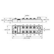 Turck - Feldbus, Dez. Peripherie - Funktions-/Technologie-Modul Blockmodul TBPN-L5-4FDI-4FDX
