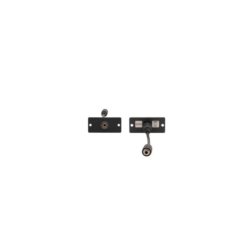 Kramer - Kommunikationstechnik-Adapter Wandplatten-Einsatz WA-1PN(B) schwarz
