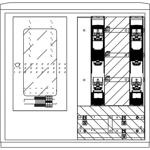 Elsta Mosdorfer - Zähler-Komplettschrank WS A850-2 W1 250A 2W1 ZWS WS822.W1.N2111 Westnetz