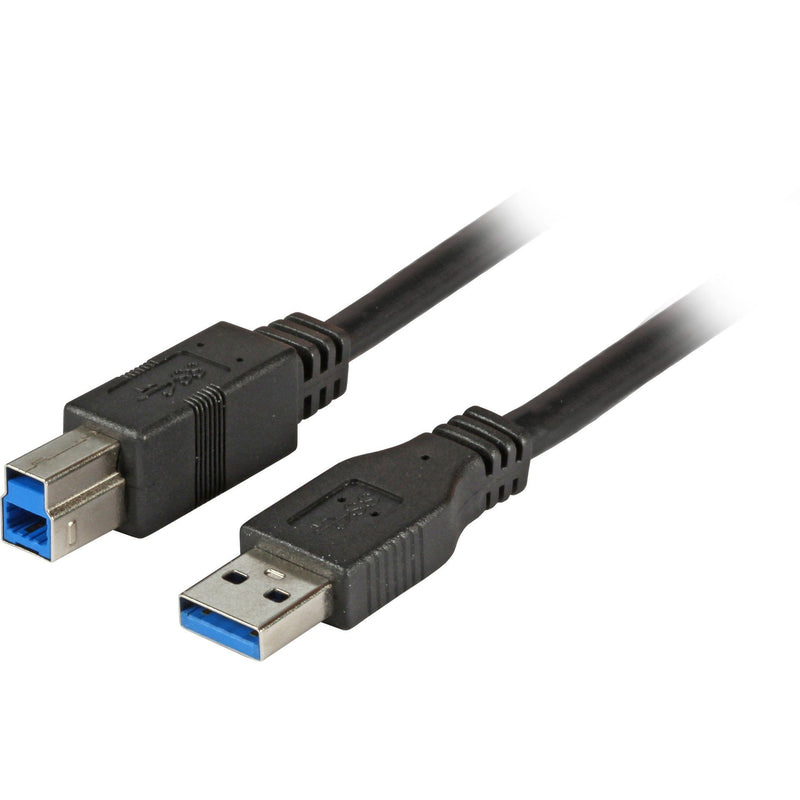 EFB-Elektronik - PC-Kabel USB-Verbindungskabel A-B K5236.5 5,0m USB 3.0 schwarz