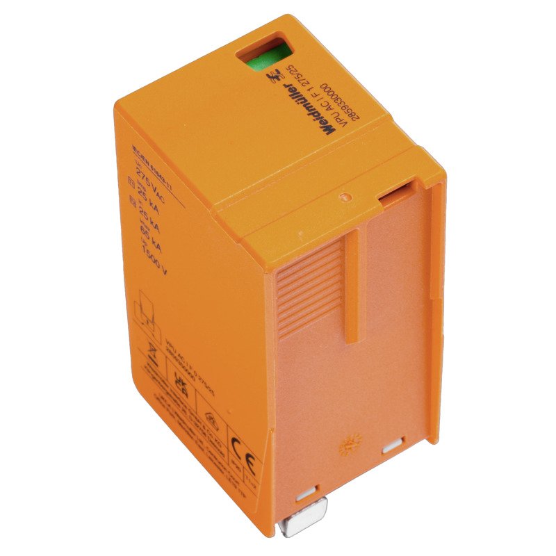 Weidmüller - Überspannungsableiter für Energietechnik/Stromversorgung Überspannungsableiter VPU AC I F 0 275/25 Typ I + II