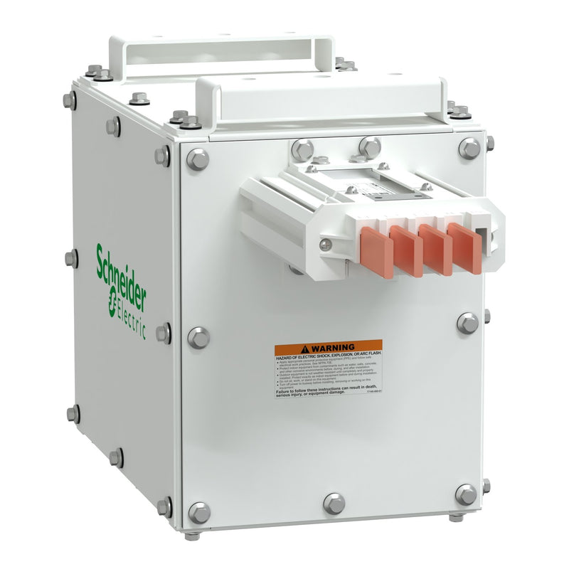 Schneider Electric - Einspeisekasten für Schienenverteiler Endeinspeisung L 250A ITSC250ES42BO0500E CU 3LNPE IP42