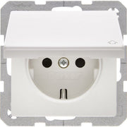 Berker - Steckdose SCHUKO-Steckdose 47516069 m.Klappdeckel