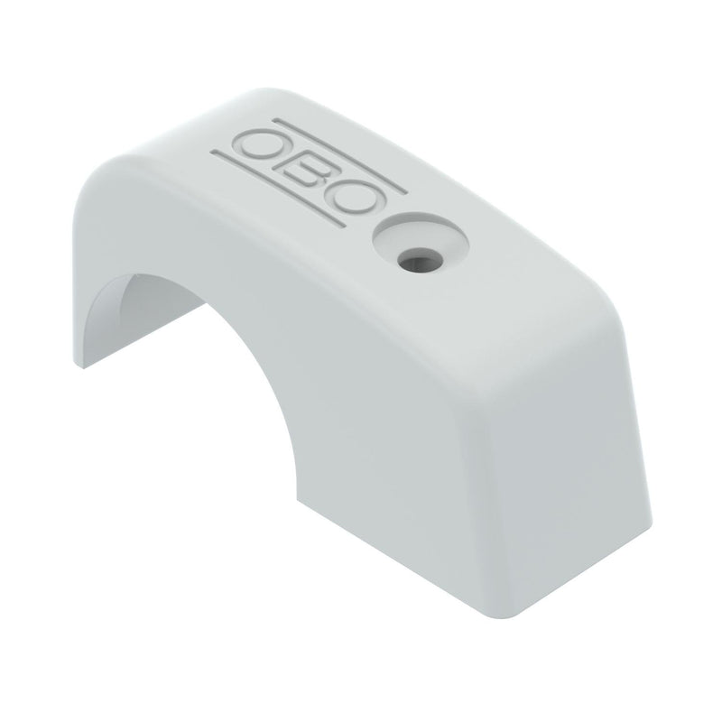 OBO Bettermann - Nagelschelle (für Kabel) ISO-Nagelschelle 4031 10-14 grau − 100 Stück