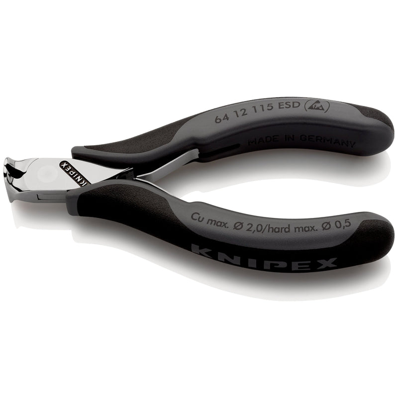 Knipex - Vornschneider Elektronik-Vornschneider 64 12 115 ESD ESD, 115mm