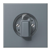 Jung - Abdeckung/Bedienelement für Installationsschalterprogramme Abdeckung für Drehschalter LC 1941 251 gris 59