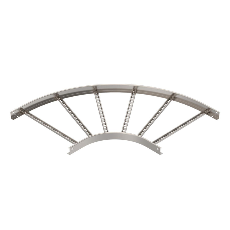 OBO Bettermann - Bogen für Kabelleiter Bogen LB 90 660 R3 A2 90 Grad
