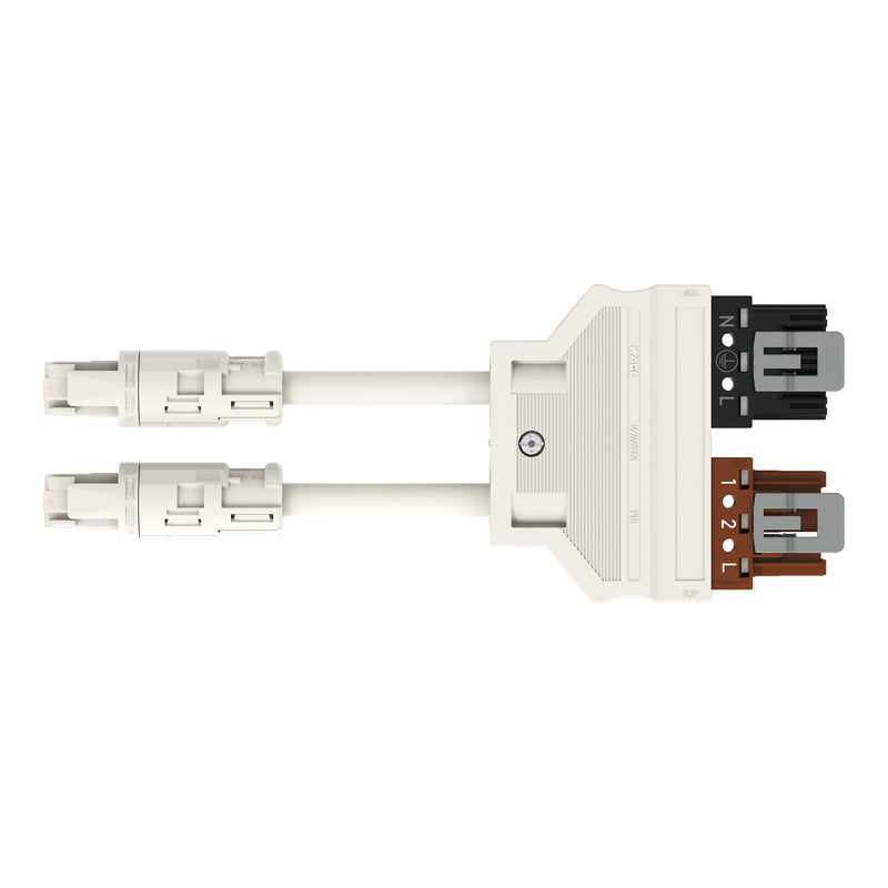WAGO GmbH & Co. KG - Konfektionierte Leitung für steckbare Gebäudeinstallation konfektionierte Y-Leitung 774-5001/104-000 Eca,Kod. A/S