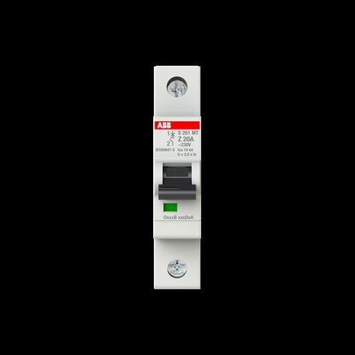 ABB Stotz S&J - Leitungsschutzschalter Sicherungsautomat S201MT-Z20 10kA, 20A, 1P