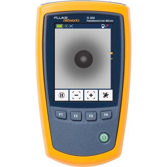Fluke Networks - Mess-/Testgerät für Kommunikationstechnik Glasfaser-Inpektionskamera FI-500 mit 4 Messspitzen