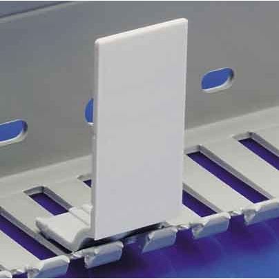 Licatec - Halteklammer für Verdrahtungskanal Drahthalter 70mm 7803 Terminal F 2000 − 400 Stück