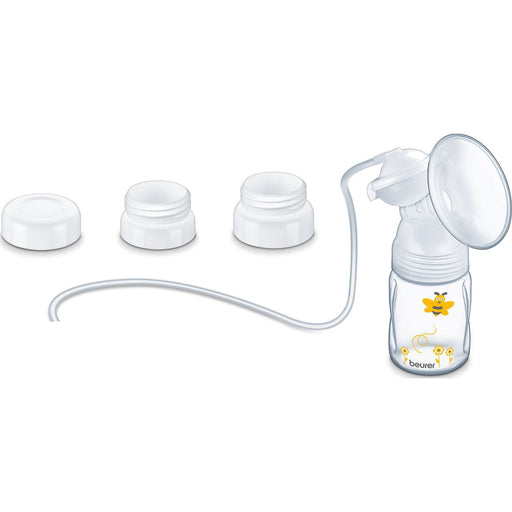 Beurer - Zubehör/Ersatzteile für Körperpflegegeräte Zubehör f. Milchpumpe BY 40/60/70 Flä+Pump Fläschchen+Pumpaufs. − 6 Stück